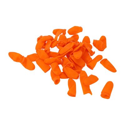 100Pcs Latex Finger Cots Large Size Disposable Non Static Non Slip Wear Protective Covers