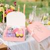8Pack Bridesmaid Proposal Box with 8Pack Bridesmaid Cards, Matron of Honor Proposal Gift Box, Maid of Honor Box, Will You be My Bridesmaid Box for Bridesmaids Gifts (Pink) view 2