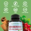 Nature Aurora Berberine Supplement with Ceylon Cinnamon & Chromium Picolinate, 10-in-1 Berberine 1000mg Per Serving, Berberine 5X for Metabolism, Heart and Immune Support (90 Capsules) view 4