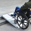Ramps Lightweight Aluminum Ramp for Elderly Disabled, Outdoor Shed Steps Stair Curb Threshold Ramps, Portable Folding Access Ramp, 300kg / 700lbs Capacity view 2