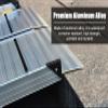 Ramps Lightweight Aluminum Ramp for Elderly Disabled, Outdoor Shed Steps Stair Curb Threshold Ramps, Portable Folding Access Ramp, 300kg / 700lbs Capacity view 3