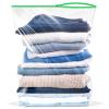 5 Gallon Slider Storage Bags, Pack of 12, 18 x 24 Inch Large Clear Plastic Bags, Resealable Jumbo Slider Closure Bags for Home Organization, Travel Essentials, Kitchen Use, Seasonal Clothes, 2 Mil view 1