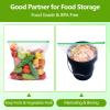 5 Gallon Slider Storage Bags, Pack of 12, 18 x 24 Inch Large Clear Plastic Bags, Resealable Jumbo Slider Closure Bags for Home Organization, Travel Essentials, Kitchen Use, Seasonal Clothes, 2 Mil view 3