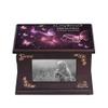 ZISAMURE Cremation Memorial Urns for Human Ashes Adult Male Female Custom Personalized Wooden Urns Box and Casket for Ashes Men Women Large Burial Funeral Urns with Photo Frame (Purple Butterfly) view 2
