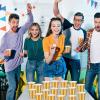 cssopenss 120 pcs Gold Shot Cups gold Plastic Shot Glasses 2 oz Happy New Year shot glasses disposable for drinking Tastings served Snacks Jello Tastings and Samples view 3