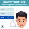CPAPi Solutions F20 Replacement Cushion  Compatible with AirFit & AirTouch CPAP Masks, Soft Silicone Seal, Snug Fit for Nose & Mouth, Durable & Comfortable (Clear 1 Pack, Large) view 3