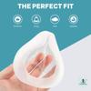 CPAPi Solutions F20 Replacement Cushion  Compatible with AirFit & AirTouch CPAP Masks, Soft Silicone Seal, Snug Fit for Nose & Mouth, Durable & Comfortable (Clear 1 Pack, Large) view 4