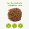 Natural Way Cornsilk Cut & Sifted (Stigma maydis) - Pure, Vegan, Non-GMO & Gluten Free | Resealable Bag | 100% Raw from Albania (1LBS / 16Oz.) view 2