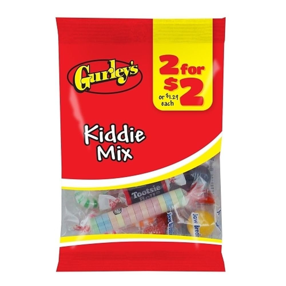 Gurley's Kiddie Mix, Variety Pack of Favorite Kids' Candies (Pack of 12)