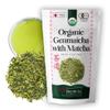 One With Tea Organic Japanese Genmaicha with Matcha Green Tea Loose Leaf  Premium Whole Leaf Sencha with Roasted Brown Rice & Matcha, USDA Organic, Rich & Smooth Flavor, Traditional Japanese Tea view 1