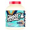 GHOST Whey Protein Powder, Cinnabon - 5LB, 25G of Protein - Cinnamon Roll Flavored Isolate, Concentrate & Hydrolyzed Whey Protein Blend - Post Workout Shakes - Soy & Gluten Free view 1