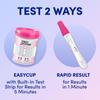 First Response Multi Check Quick & Simple Pregnancy Test Kit, 1 EasyCup Test with Built-in Pregnancy Test Strip, and 2 Rapid Result Pregnancy Tests, 1 Kit view 3