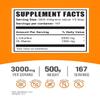 BulkSupplements Citrulline Malate 2:1 500g + AAKG 500g Bundle view 2
