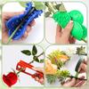 50 pc Kraft Paper Flower Bags with Handles Cones & Brown Bouquets - Shears, Thorn Remover, Floral Tape & Lace Ribbon (13.78Inches) view 4