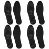 4 Pairs Shoe Inserts for Women Men, Memory Foam Shoe Inserts Soft Shoe Pads Inserts Breathable Shoe Sole Inserts Black Shoes Cushion Insoles Replacement Set for Women Men Kids Sneakers Flat Shoes view 1