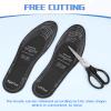 4 Pairs Shoe Inserts for Women Men, Memory Foam Shoe Inserts Soft Shoe Pads Inserts Breathable Shoe Sole Inserts Black Shoes Cushion Insoles Replacement Set for Women Men Kids Sneakers Flat Shoes view 4