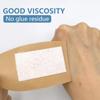 100 Pcs Large Bandages Flexible Adhesive Bandages Fabric Bandages Bulk for First Aid Wound Care Scrapes Blister view 4