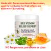 Natural Organic Bee Venom Muscle & Joint Cream, Extra Effective Muscle & Joint Care, for Neck, Hand, Feet, Knee, Muscles, Shoulder, Wrist, Elbow, Ankle, Foot Aches, Arnica, Vitamin B6 view 2