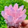 KatLin Decorative Ornaments Natural Pink Phantom Quartz Crystal Cluster Mineral Specimen (Size : 300-350g) view 1