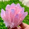 KatLin Decorative Ornaments Natural Pink Phantom Quartz Crystal Cluster Mineral Specimen (Size : 300-350g) view 2