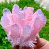 KatLin Decorative Ornaments Natural Pink Phantom Quartz Crystal Cluster Mineral Specimen (Size : 300-350g) view 3