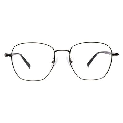 LAMBBAA Blue Light Blocking Reading Glasses Women Men Small Face Computer Fashionable Lightweight Retro Metal FrameSilver+3.50Magnification