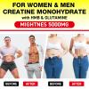 Creatine HMB, Creatine Powder for Men & Women, Micronized Creatine Monohydrate for Muscle Growth & Recovery and Increased Strength, Performance, Creatine HMB with Glutamine, Gluten Free, 30 Servings view 4