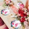 WRAPAHOLIC 25Pcs Summer Paper Plates - 7 Inch Pink Flamingo Disposable Plates Decorative Dinner Plates for Party Tableware Supplies Table Decor view 3