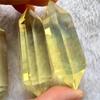 AtkitS Meditation Citrine Quartz Crystal Hexagonal Wand Point Stone Home Decor view 4