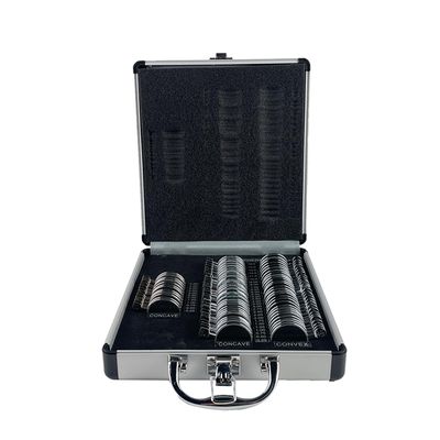 Yancheng Loudly Trial Lens Set Professional Optometry Trial Lens Set 68 Pieces with Metal Rims and Aluminum Case