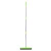 Pet Hair Removal Rubber Broom with Built in Squeegee, 3 in 1 Floor Brush for Carpet, Adjustable Handle Pet Hair Remover for Floor Dusting (Green) view 1