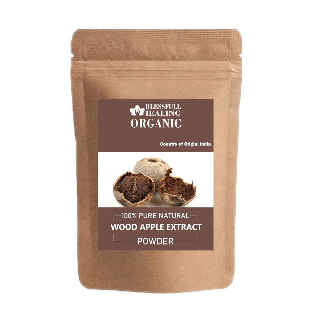 Blessfull Healing Organic Wood Apple Extract Powder 100% Pure Natural 300 Gram / 10.58 oz