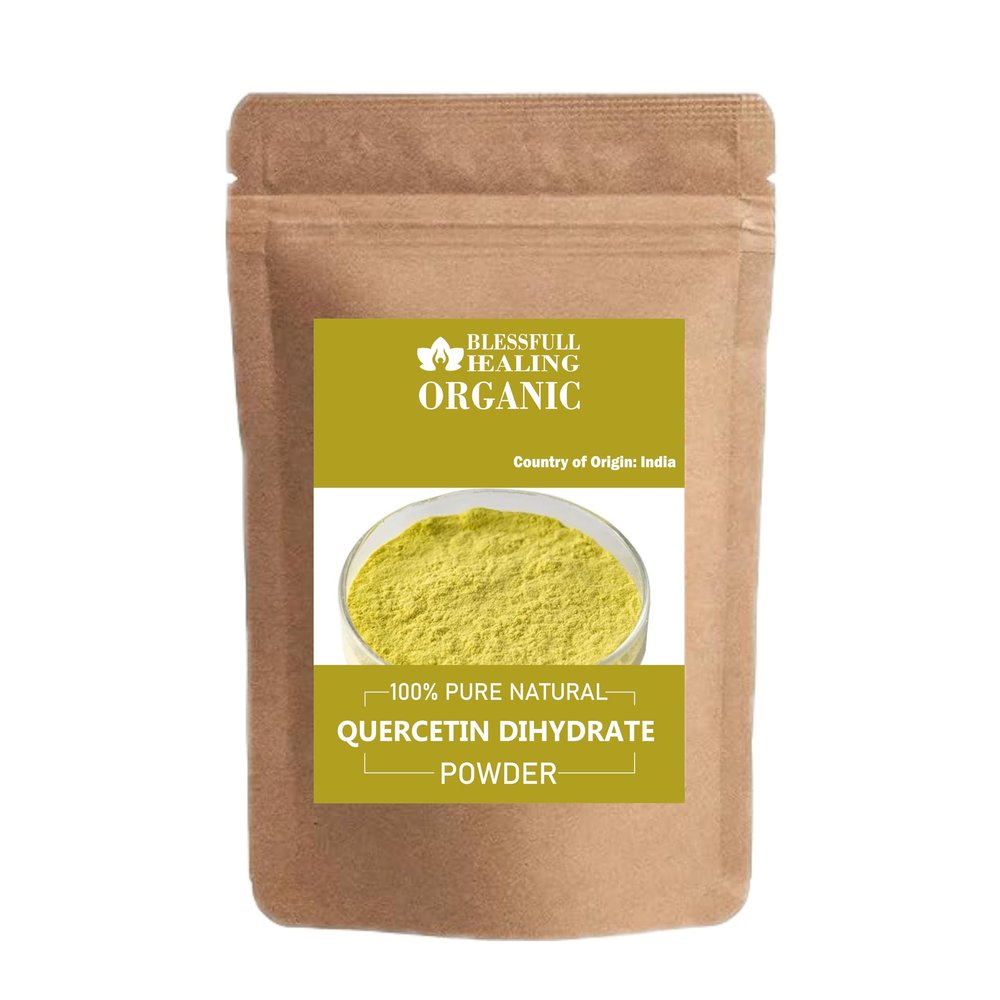 Blessfull Healing Organic Quercetin Dyhidrate Powder 100% Pure Natural 300 Gram / 10.58 oz