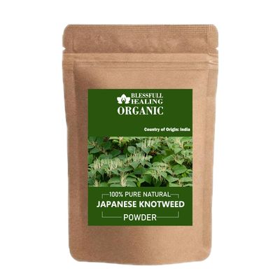 Blessfull Healing Organic Japanese Knotweed Powder 100% Pure Natural 200 Gram / 7.05 oz