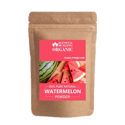 Blessfull Healing Organic Watermelon Powder 100% Pure Natural 300 Gram / 10.58 oz