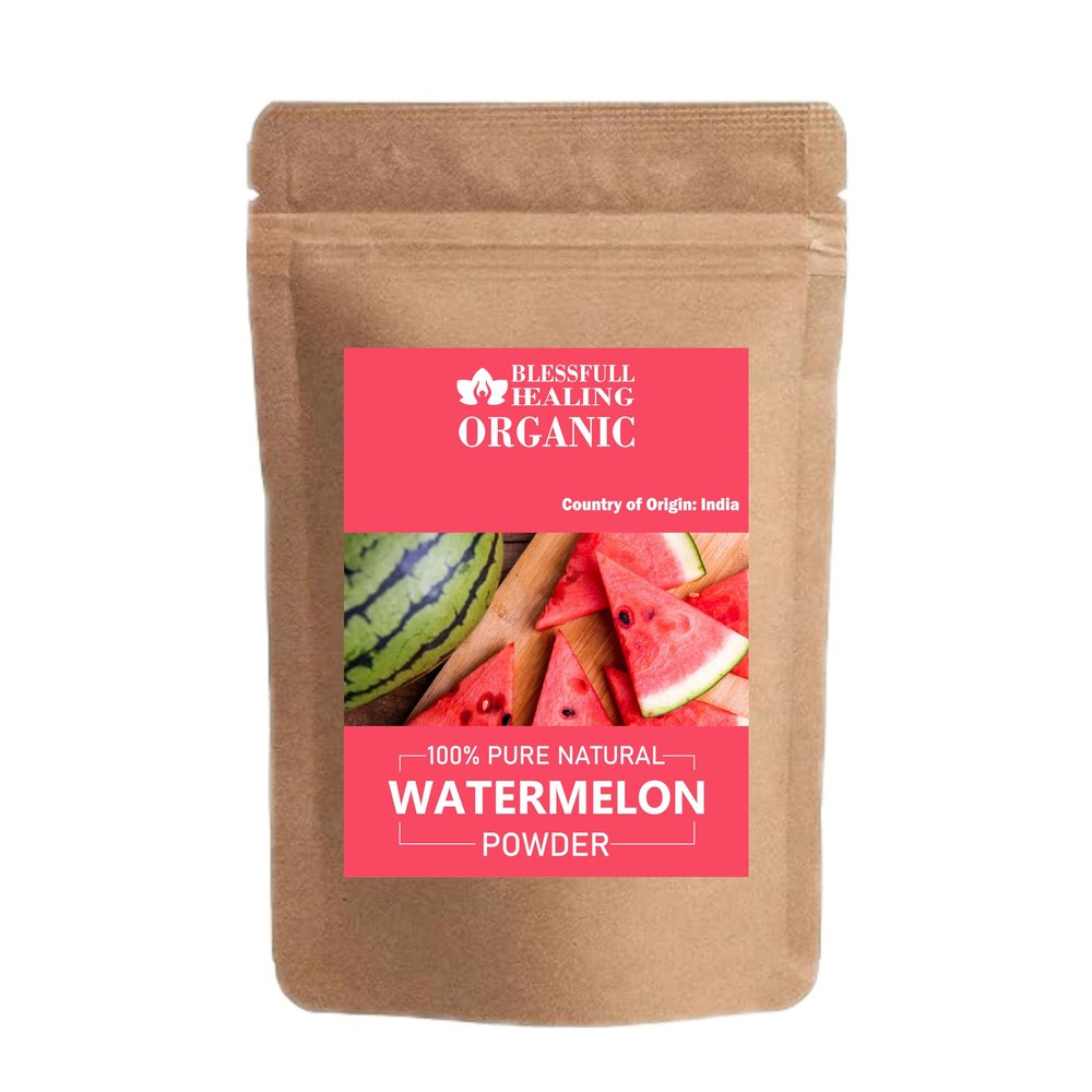 Blessfull Healing Organic Watermelon Powder 100% Pure Natural 300 Gram / 10.58 oz