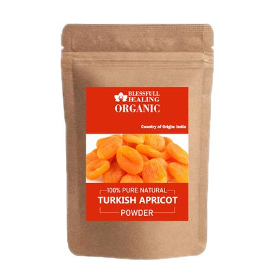 Blessfull Healing Organic Turkish Apricot Powder 100% Pure Natural 100 Gram / 3.52 oz