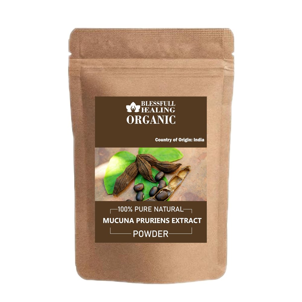 Blessfull Healing Organic Mucuna Pruriens Extract Powder 100% Pure Natural 200 Gram / 7.05 oz