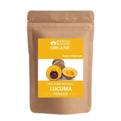 Blessfull Healing Organic Lucuma Powder 100% Pure Natural 300 Gram / 10.58 oz