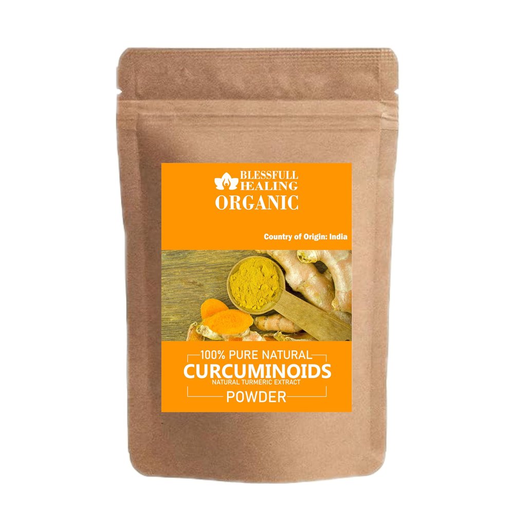Blessfull Healing Organic Curcuminoids Powder 100% Pure Natural 100 Gram / 3.52 oz