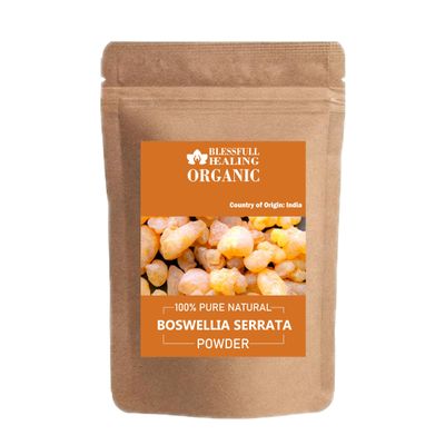 Blessfull Healing Organic Boswellia Serrata Powder 100% Pure Natural 300 Gram / 10.58 oz