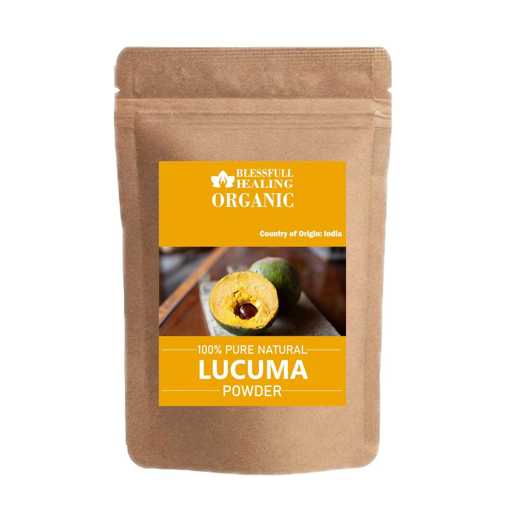 Blessfull Healing Organic Lucuma Powder 100% Pure Natural 300 Gram / 10.58 oz