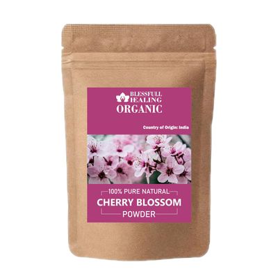 Blessfull Healing Organic Cherry Blossom Powder 100% Pure Natural 100 Gram / 3.52 oz