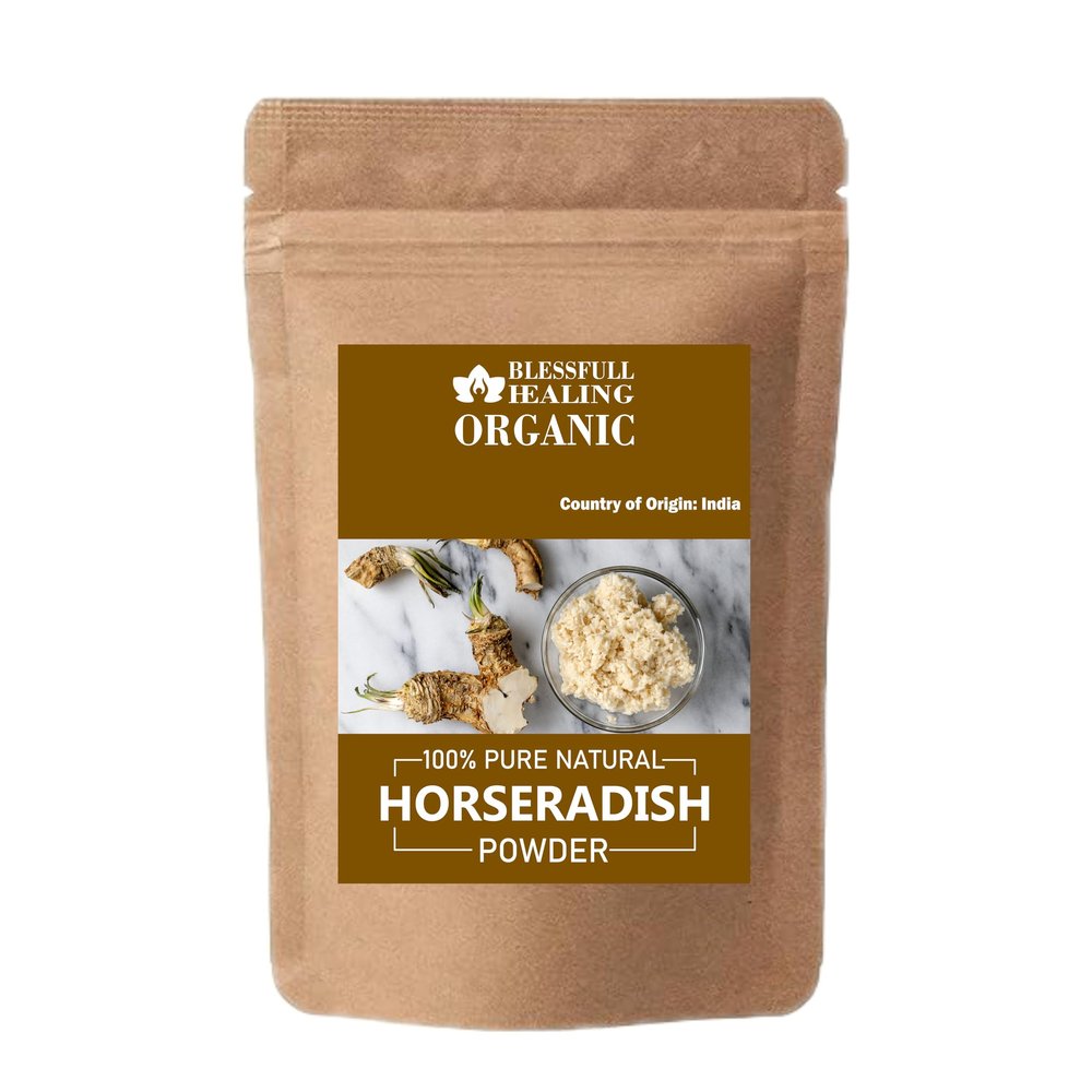 Blessfull Healing Organic Horseradish Powder 100% Pure Natural 200 Gram / 7.05 oz