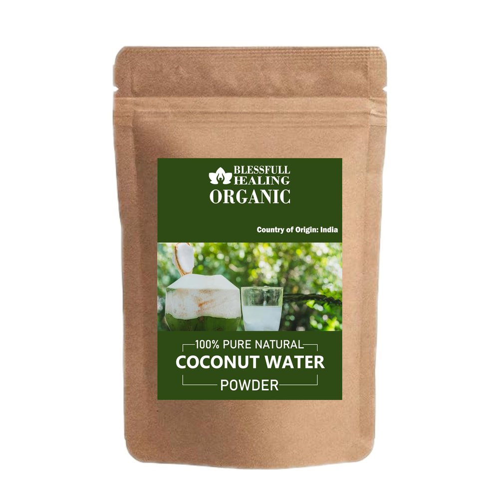 Blessfull Healing Organic Coconut Water Powder 100% Pure Natural 100 Gram / 3.52 oz