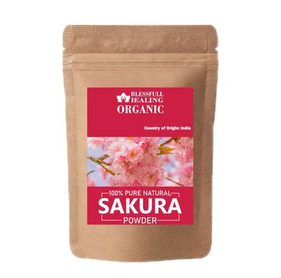 Blessfull Healing Organic Sakura Powder 100% Pure Natural 200 Gram / 7.05 oz