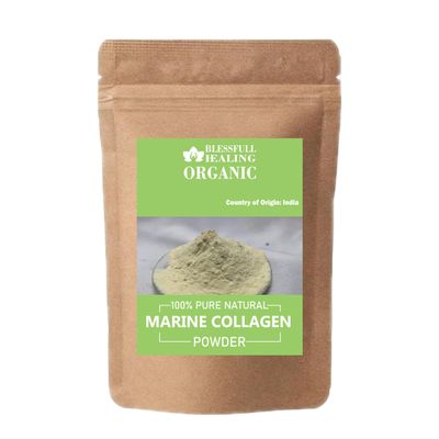 Blessfull Healing Organic Marine Collagen Powder 100% Pure Natural 200 Gram / 7.05 oz