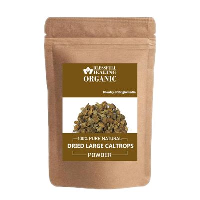 Blessfull Healing Organic Dried Large Caltrops Powder 100% Pure Natural 200 Gram / 7.05 oz