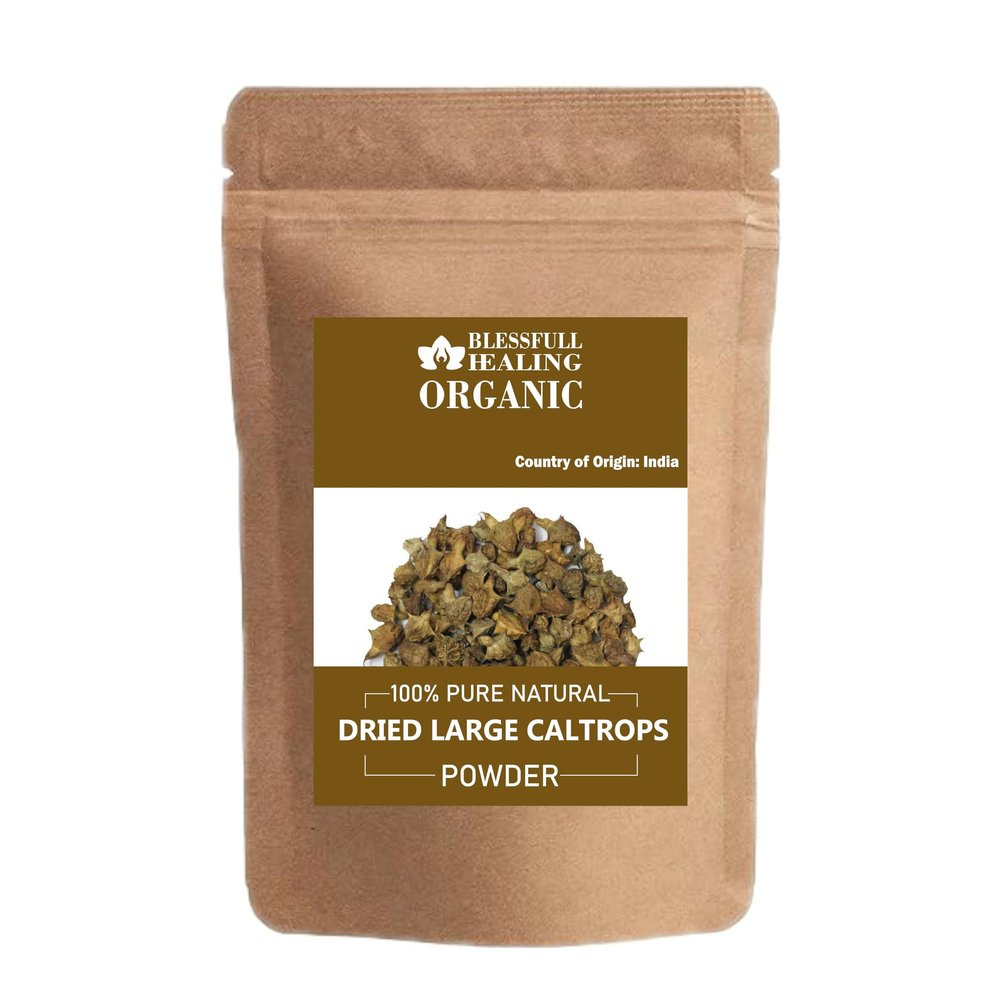 Blessfull Healing Organic Dried Large Caltrops Powder 100% Pure Natural 200 Gram / 7.05 oz