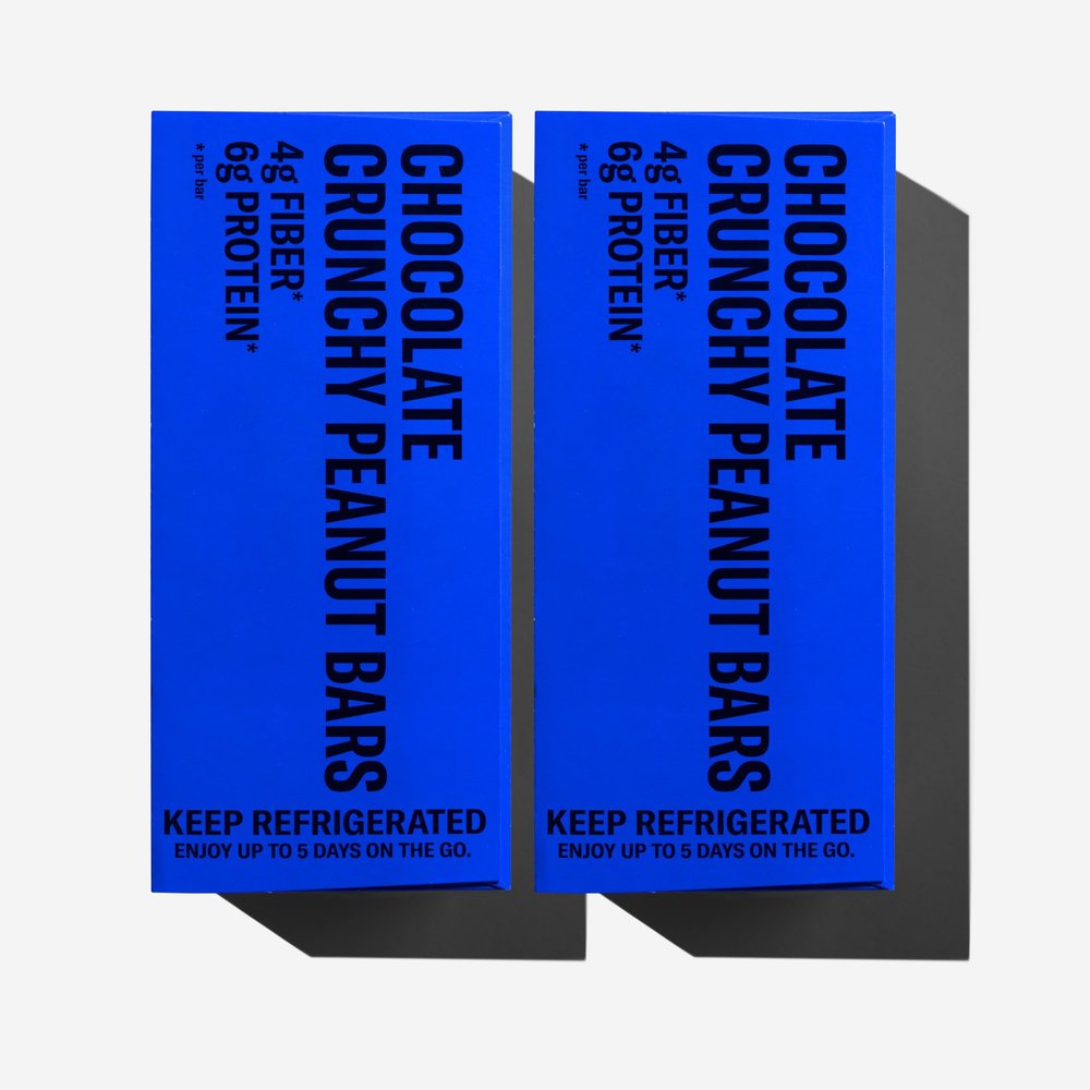 Mid-Day Squares Crunchy Peanut Protein Chocolate Bars, 1.16 Oz each, 2 Packs (24 Squares) | Made with Real Chocolate, 6g Plant Protein, 4g Fiber, Gluten Free, Plant-Based